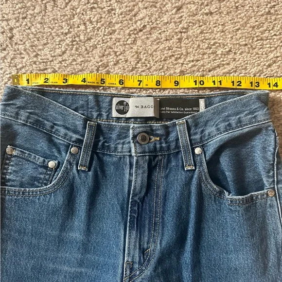 Vintage 1994 Levi’s Silver Tab Baggy Jeans - Picture 6 of 8
